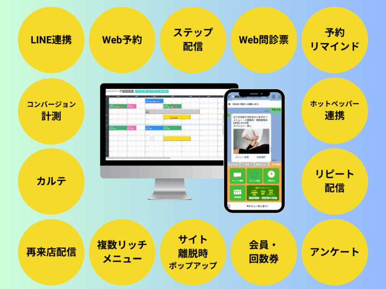 治療院サロン専門の予約＆集客システム「ヨヤップ」by チリョーマ株式会社